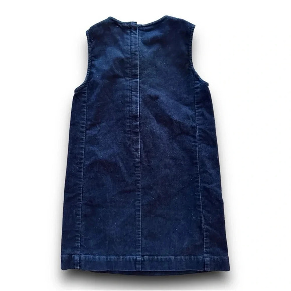 Crewcuts | Navy Corduroy Pinafore (6) 💙 - Picture 3 of 5